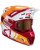 Leatt Crosshelm Moto 7.5 mit 4.5 Brille Ruby rot orange S rot orange