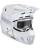 Leatt Crosshelm Moto 7.5 mit 4.5 Brille weiss S weiss