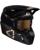 Leatt Crosshelm Moto 9.5 mit 6.5 IRIS Brille Carbon schwarz M schwarz