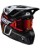 Leatt Crosshelm Moto 9.5 mit 6.5 IRIS Brille Carbon schwarz weiss XS schwarz weiss