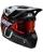 Leatt Crosshelm Moto 9.5 mit 6.5 IRIS Brille Carbon schwarz weiss XS schwarz weiss
