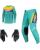 LEATT Moto 4.5 Lite Combo blau weiss Jersey Crosshose