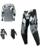 LEATT Moto 4.5 Lite Combo schwarz grau Jersey Crosshose
