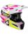 Leatt Motocross Helm mit Brille Moto 3.5 weiss pink S weiss pink
