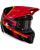 Leatt Motocross Helm mit Brille Moto 7.5 schwarz orange S schwarz orange