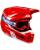 Leatt Motocross Helm mit Brille Moto Kit 3.5 rot M rot