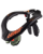 Leatt Nackenschutz 3.5 schwarz-olive-orange S-M grün orange