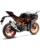 Leovince LV One Evo Edelstahl Endschalldämpfer Schalldämpfer LVONE RC125