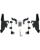 Memphis Shades Montagesatz mit Fats/Slim Windschild Trigger-Lock MNT KIT F/S PHANTOM BLK
