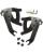 Memphis Shades Trigger-Lock Halterung für Road Warrior Windschild MNT KIT RD WARR FLSL BLK