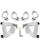 Memphis Shades Trigger-Lock Halterung für Road Warrior Windschild MNT KIT RD WARR FXD POL