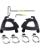 Memphis Shades Trigger-Lock-Montagesatz für Gauntlet-Verkleidung MNT KT GAU 16+ XL12X BLK