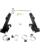 Memphis Shades Trigger-Lock-Montagesatz für Batwing-Verkleidung MNT KIT BW XL BLK
