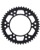 Moose Racing Aluminium-Kettenrad SPROCKET ALU MSE HON 47T BLK