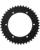 Moose Racing Aluminium-Kettenrad SPROCKET ALU MSE SUZ 43T BLK