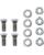 Moose Racing Radbolzen/Muttern-Satz WHEEL STUD/NUT KIT MSE