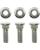 Moose Racing Radbolzen/Muttern-Satz WHEEL STUD/NUT KIT MSE