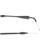 Moose Racing Schwarzer Vinyl-Gaszug CABLE THROTTLE MSE YAM