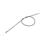 Moose Racing Schwarzer Vinyl-Gaszug CABLE THROTTLE MSE KAW