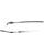 Moose Racing Schwarzer Vinyl-Gaszug CABLE THROTTLE MSE YAM