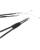 Moose Racing Schwarzer Vinyl-Gaszug CABLE THROTTLE MSE HON