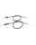 Moose Racing Schwarzer Vinyl-Gaszug CABLE THROTTLE MSE HON