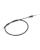 Moose Racing Schwarzer Vinyl-Gaszug CABLE THROTTLE MSE HON