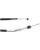 Moose Racing Schwarzer Vinyl-Kupplungszug CABLE CLUTCH MSE HON