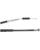 Moose Racing Schwarzer Vinyl-Kupplungszug CABLE CLUTCH MSE HON