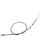 Moose Racing Schwarzer Vinyl-Kupplungszug CABLE CLUTCH MSE CAN