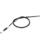 Moose Racing Schwarzer Vinyl-Kupplungszug CABLE CLUTCH MSE KAW