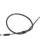 Moose Racing Schwarzer Vinyl-Kupplungszug CABLE CLUTCH MSE KAW