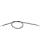 Moose Racing Schwarzer Vinyl-Kupplungszug CABLE CLUTCH MSE YAM