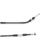 Moose Racing Schwarzer Vinyl-Kupplungszug CABLE CLUTCH MSE HON