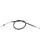 Moose Racing Schwarzer Vinyl-Kupplungszug CABLE CLUTCH MSE HON