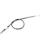 Moose Racing Schwarzer Vinyl-Kupplungszug CABLE CLUTCH MSE HON