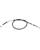 Moose Racing Schwarzer Vinyl-Kupplungszug CABLE CLUTCH MSE KAW