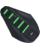 Moose Racing SEAT COVER RIBBED KAW GRN