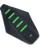 Moose Racing SEAT COVER RIBBED KAW GRN