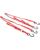Moose Racing Stabile Spanngurte TIE DOWN W/SOFTTIE RED