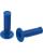 Moose Racing Stealth MX-Griffe mit Griffabschluss GRIP MX BLU