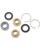 Moose Racing Stossdämpferlager-Kit BEARING SHOCK UPPER passend für KTM