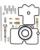 Moose Racing Vergaser-Reparatursatz - Suzuki REPAIR KIT CARB SUZ