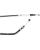 Motion Pro Schwarzer Vinyl-Kupplungszug CABLE CLUTCH HON
