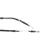 Motion Pro Schwarzer Vinyl-Kupplungszug CABLE CLUTCH KAW