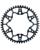 Moto-Master 7075 Racing MX Kettenrad REAR SPROCKET 520 44T BK