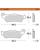 Moto-Master RoadPRO vorderer Sintermetall-Bremsbelag BRAKE PAD SINTER FRONT
