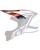Oneal 3Series Vision Ersatzschirm weiss orange weiss orange