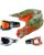 Oneal 5Series Crosshelm HR grün orange mit TWO-X Race Brille