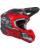 Oneal 5Series Crosshelm Polyacrylite HR V. 22 schwarz rot mit TWO-X Atom Brille